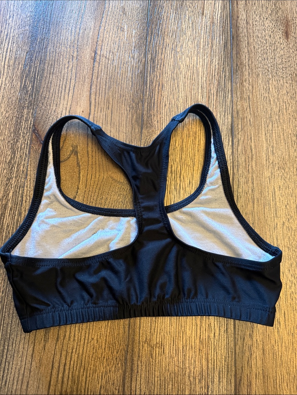 Nike Black Racerback Performance Sports Bra - Picture 3 of 4